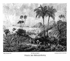 Copacabana um 1822