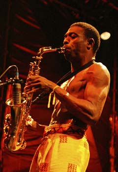 Femi Kuti Saxophon